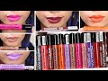 NEW NYX COSMETICS LIQUID SUEDE LIPSTICKS| LIP SWATCHES & REVIEW