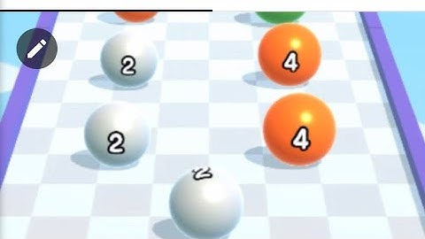 Ball Run 2048  - All  Levels Gameplay IOS  (PART 4).