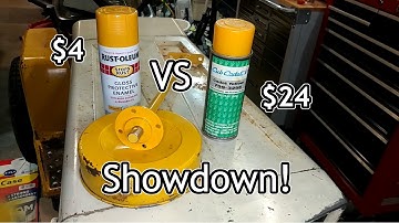 Cub Cadet Paint Showdown: Generic vs. Name Brand