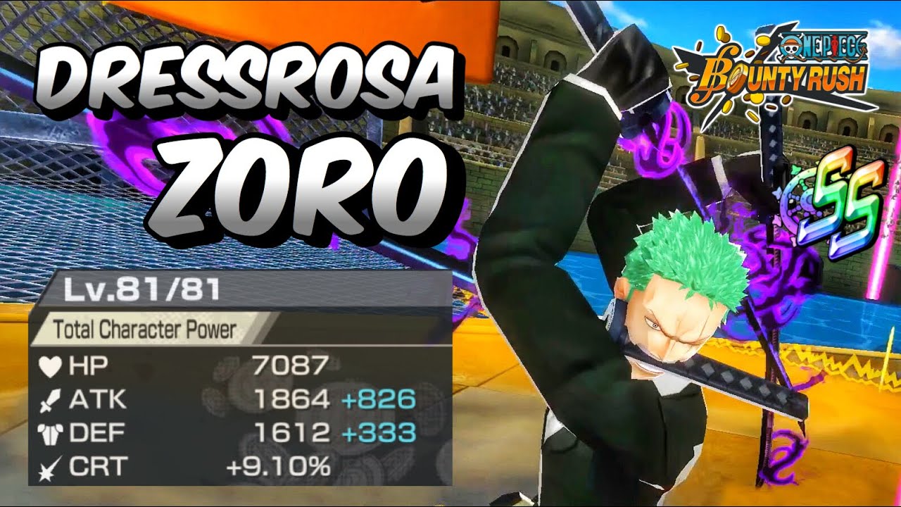 Free Download Dressrosa Zoro Gameplay Ss League One Piece Bounty Rush Opbr Mp3 With 08 52