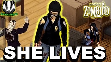 SPOONS CHALLENGE - Pt.5 - She lives - Project Zomboid