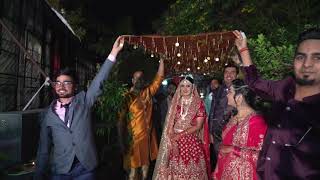 Din shagana da Wedding bride entry. Rohan & Neha