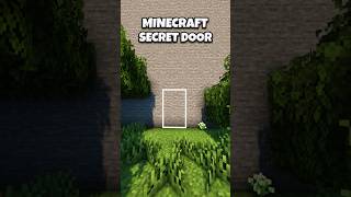 Minecraft Secret Door Tutorial 