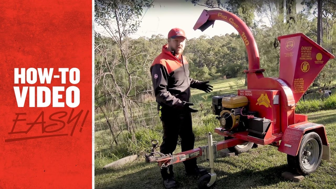 How To Use A Wood Chipper Youtube