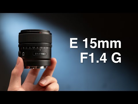 Sony E 15mm F1.4 G - Sony's Brightest APS-C Lens Yet!