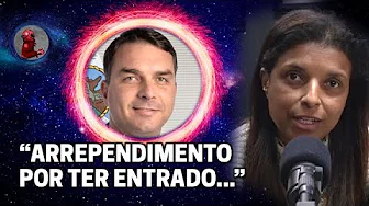 imagem do vídeo "ELE VEM TENTANDO SE CORRIGIR" (FLÁVIO BOLSONARO) Vandinha Lopes | Planeta Podcast (Sobrenatural)