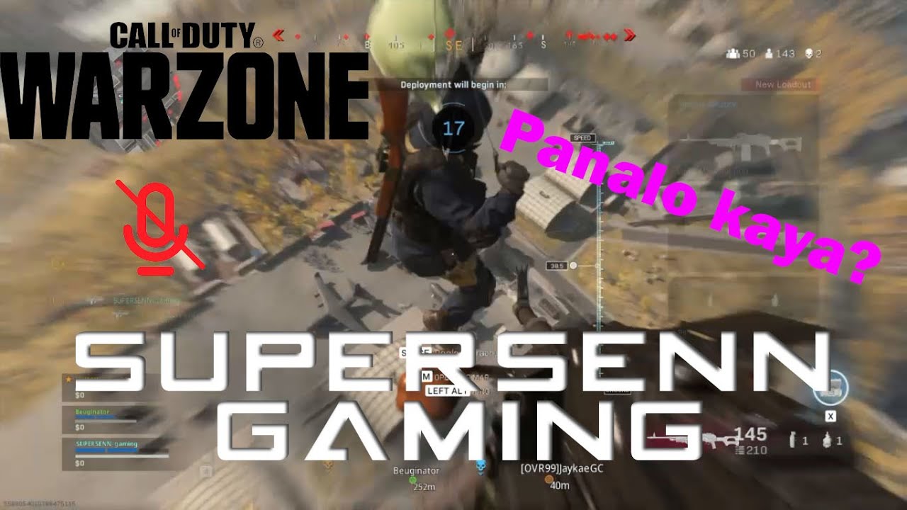 Kunwari maalam mag Warzone (off mic)