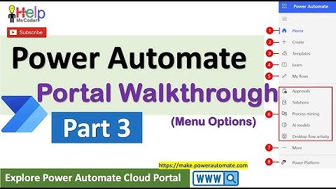 Power Automate Portal Walkthrough with AI Copilot | Explore the Interface & Key Features (Part 3)
