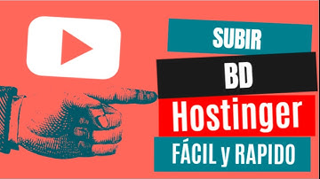 Subir Base de Datos a Hostinger