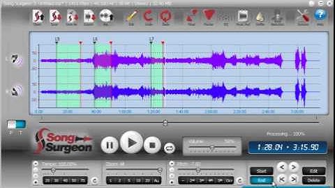 Song Surgeon Version 3 - Setting Loop Points