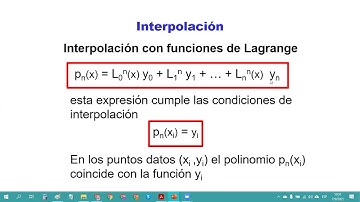 Industrial Interpolación 01 - Interpolación polinomial