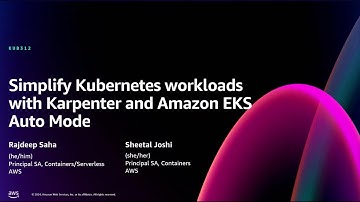 AWS re:Invent 2024 - Simplify Kubernetes workloads with Karpenter & Amazon EKS Auto Mode (KUB312)