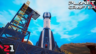 Launching ROCKETS And Exploring Wrecks ! The Planet Crafter [E6]