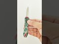 M7 hot sale wholesale double edge auto dual action pocket edc mini automatic otf knife#blade #edc