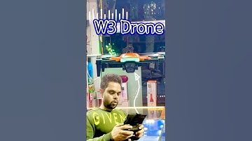 W3 Max Drone 🚁 Best Quality 🤫 4K HD Cameras 🎥🔋 #shorts #drone