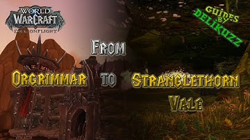 World of Warcraft - How to get to Stranglethorn Vale from Orgrimmar