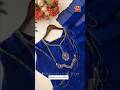 Stylish Blue Suit 💙 Silver Work | Professional Wear 🔥