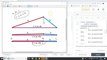 Valid Boomerang | LeetCode | JAVA | beats 100 % time and space