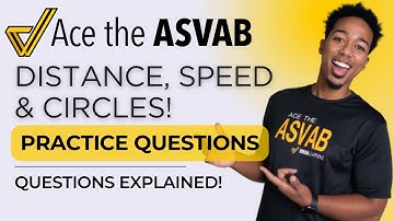 ASVAB Arithmetic Reasoning: Distance, Rate, & Circle Word Problems Explained!
