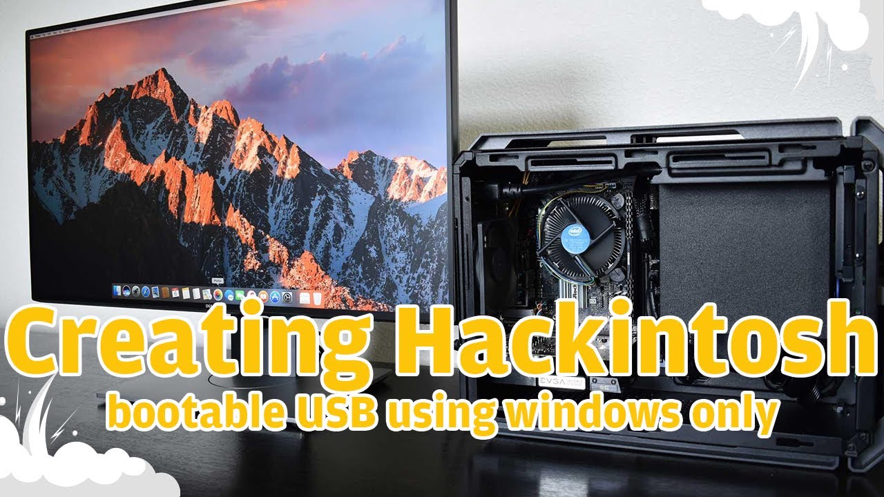 Orient mund Identificere Creating Hackintosh bootable USB using windows only - YouTube