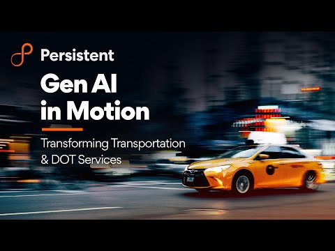 Gen AI in Motion: Transforming Transportation & DOT Services