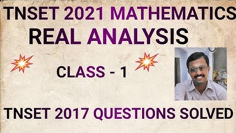 #tnset #set #trb #maths #csir #net #realanalysis