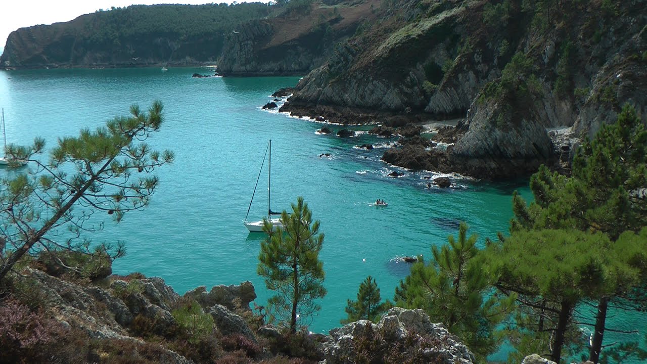 Finistère L'île vierge Crozon vers cap de la chèvre sentier côtier YouTube Finistère L'île vierge Crozon vers cap de la chèvre sentier côtier YouTube