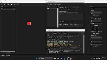 Event System, Variables & Basic Physics | #2 Custom Python Game Engine