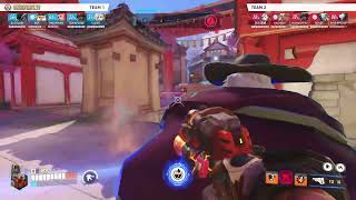 Full Push to Spawn! Final Point Take on Hanaoka by RSK β Overwatch 2 Replay FERPD7