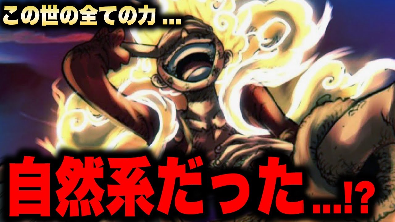 ルフィは自然系の能力も持っていた ワンピース考察 Youtube