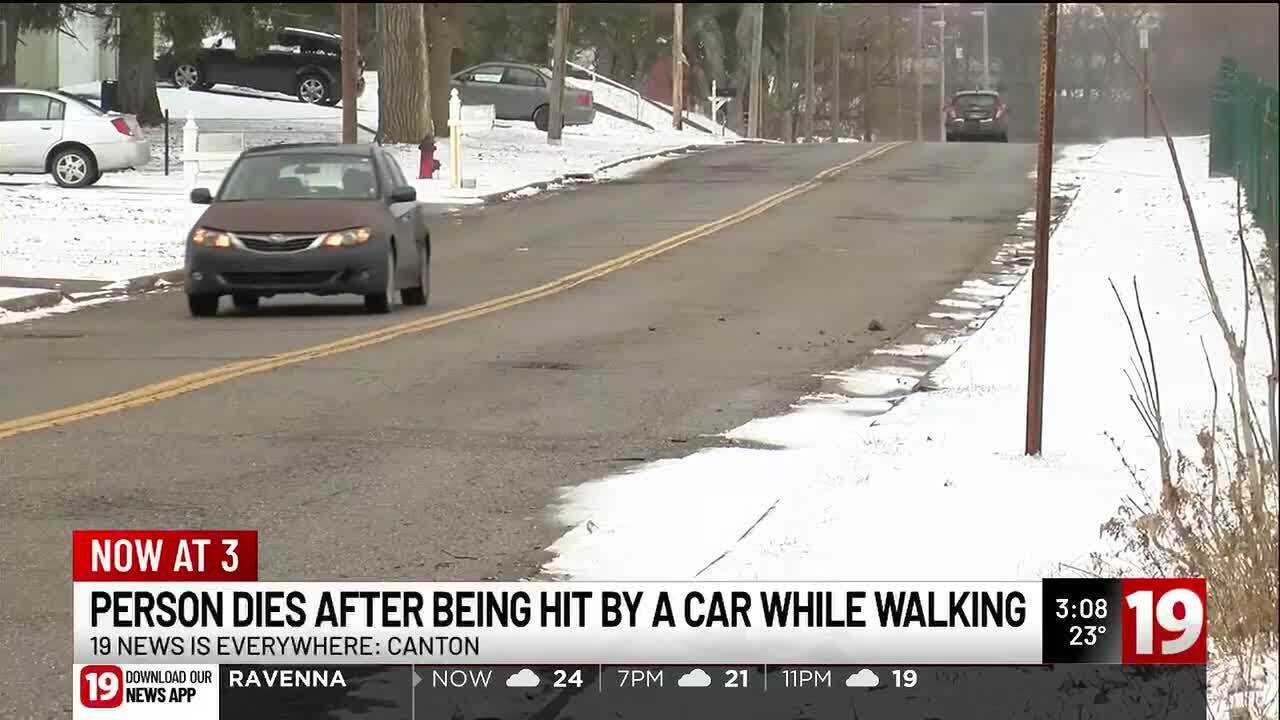 Pedestrian dies after being struck by car in Canton - YouTube