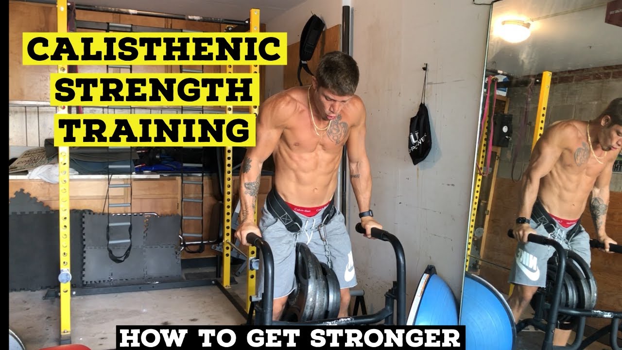 HOW TO TRAIN FOR STRENGTH GET STRONGER WITH BODY WEIGHT EXERCISES 5