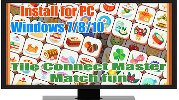 Tile Connect Master Match fun for PC Windows - Soft4WD