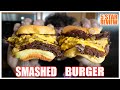 Eating At The BEST Reviewed SMASHED BURGER Food Stand in Los Angeles...