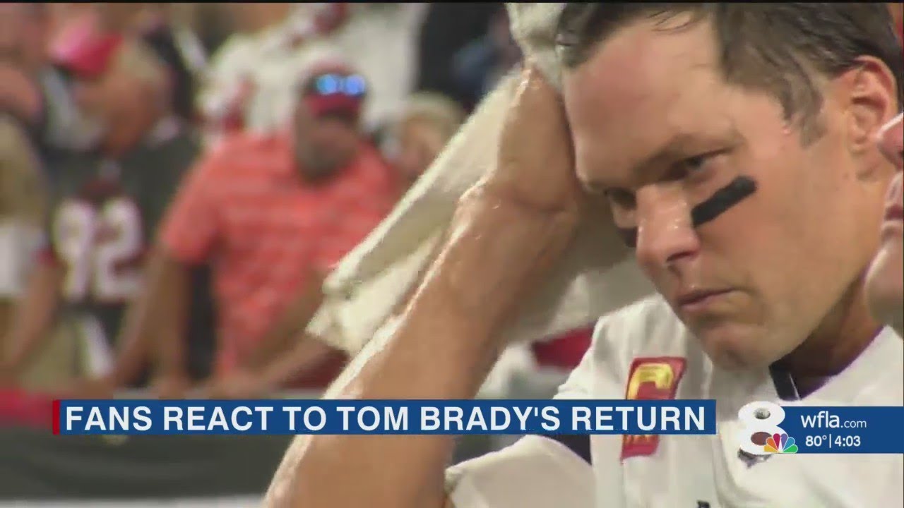 Tom Brady fans react to surprise return to NFL