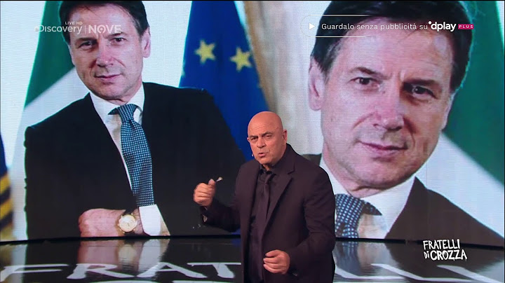 Maurizio Crozza "Conte, ma ancora con il Ponte sullo stretto?"