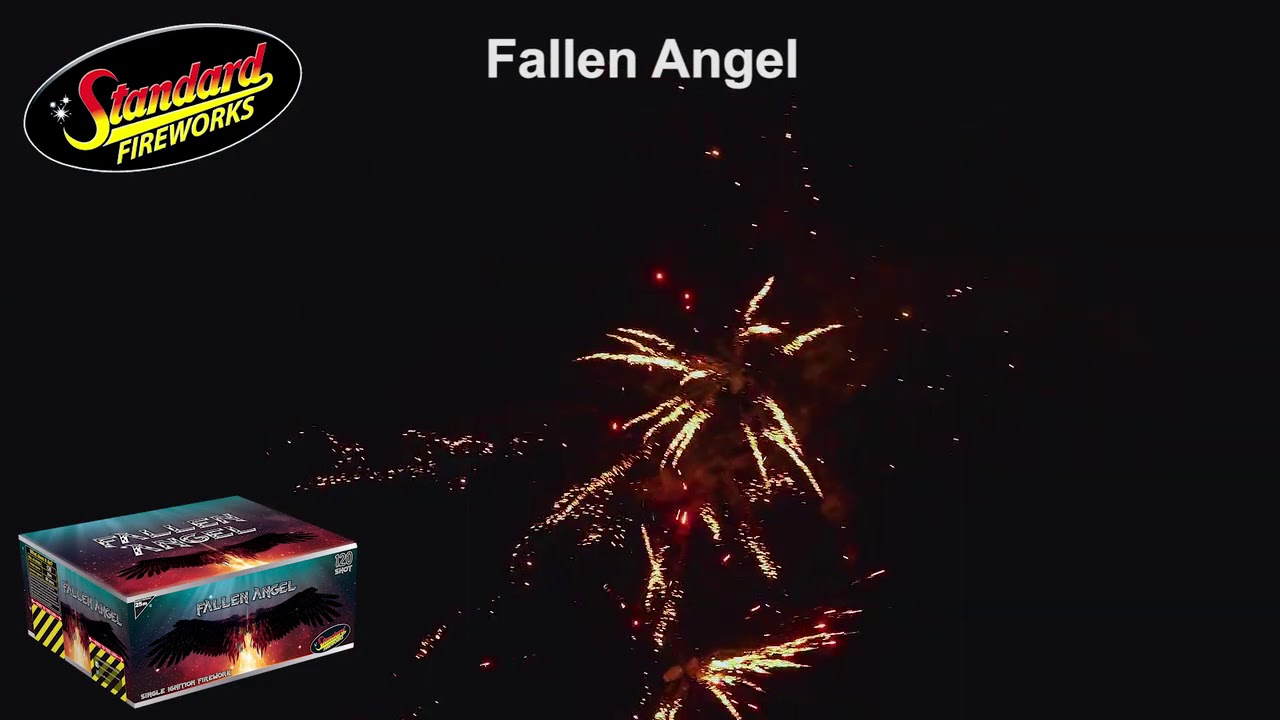 Fallen Angel Single Ignition Firework by Standard Fireworks at Jordans Fireworks YouTube
