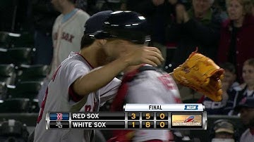 BOS@CWS: Uehara retires Abreu for the save