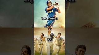 M.s. Dhoni The Untold Story Movies Vs 83 Movie Box Office Collection