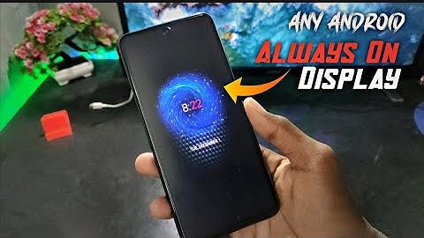 MIUI 12 Always On Display Any Android Phone | Enable Always On Display Redmi Note 9 Pro