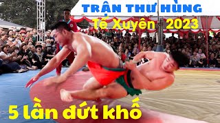 🤼‍♂️ Trận Thư Hùng Hay Nhất Hội Vật Cổ Truyền Xuân 2023 #vatcotruyen2024 #wrestling #vatdantoc