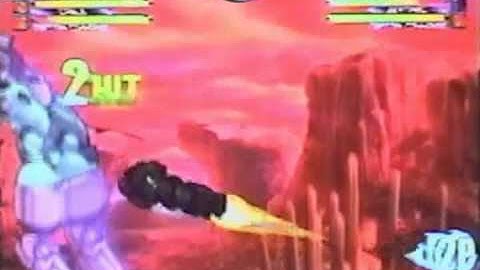 Evo2003 MvC2 5on5 Genghis vs Ricky Ortiz