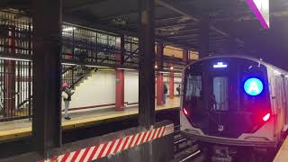 ⁴ᴷ⁶⁰ R211 Inaugural Run - 168th St & Utica Av [NYCT]