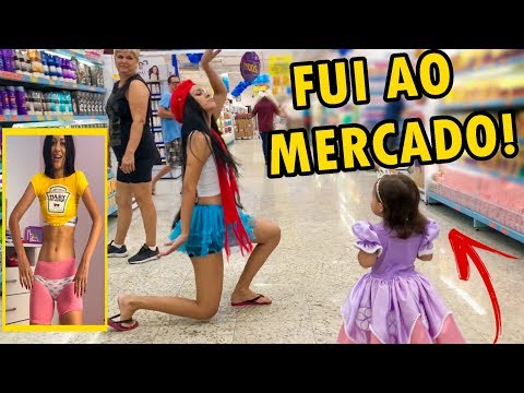 VESTINDO AS ROUPAS DE 1 ANO DA VALENTINA SOBRINHO [FUI AO MERCADO] !!!