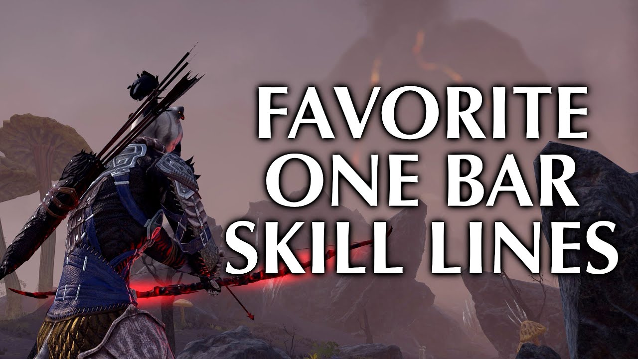 The 7 CORE One Bar Skill Lines | Elder Scrolls Online