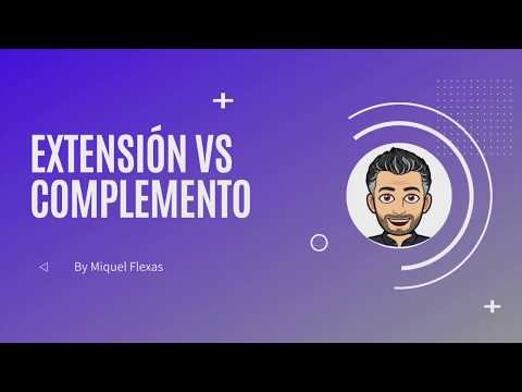 Vídeo: Diferencia Entre Implementos Y Extensiones