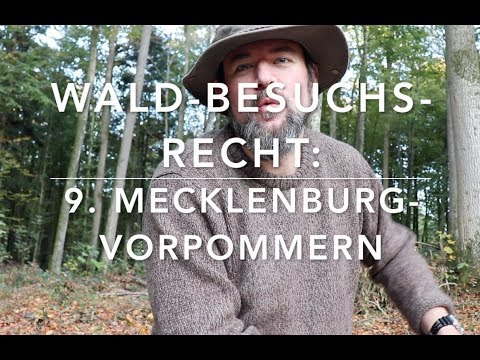 Mecklenburg Vorpommern - Waldbesuchsrecht nach Bundesländern (9)