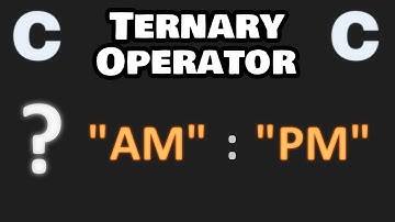 The ternary operator is easy! ❓