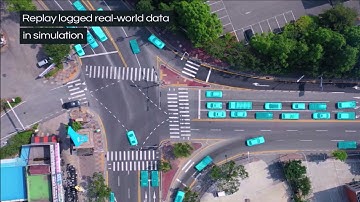 Drone dataset for interactive driving scene