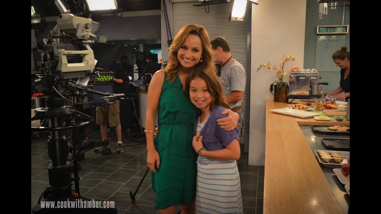 Meeting Giada DeLaruentis   Cook With Amber